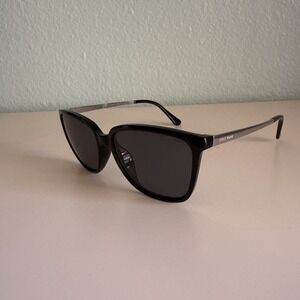 Cole Haan CH9001 Women's Polarized Square Sunglasses Black One Size
